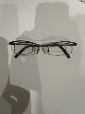 Authentic Theo Diseree Teal BrownSpring Modern Frames Eyeglasses Made in Belgium